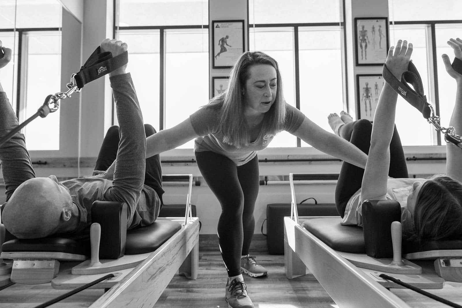 Jlb Pilates Instructor Reformer Class 114
